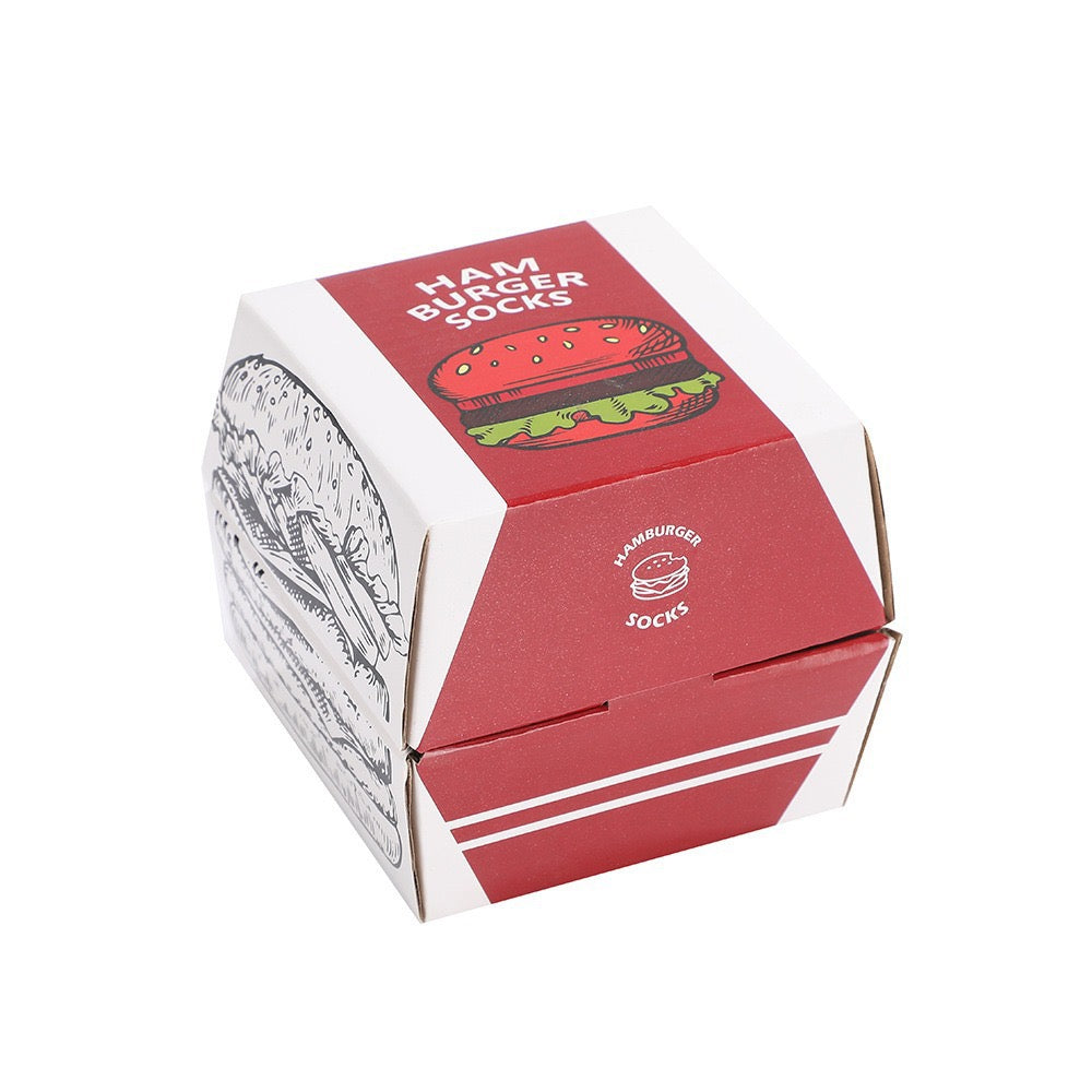 Burger, Sushi & Pizza Socks Gift Box