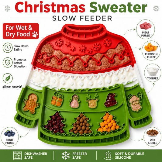 Ugly Christmas Jumper Slow Feeder